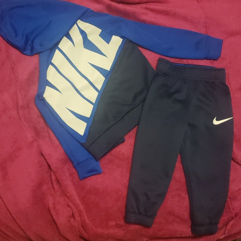 Nike blue toddler set